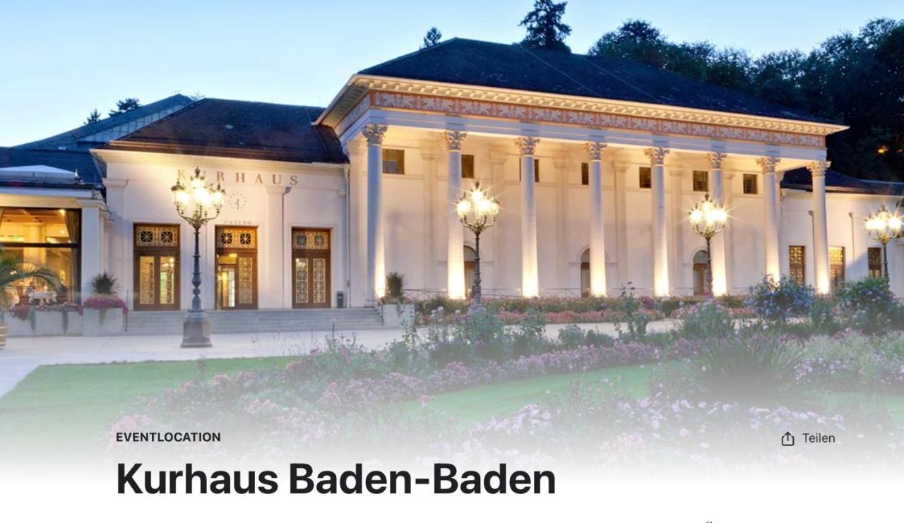 Luxus Apartment Am Fremersberg - Zentral - Mit Sauna & Badewanne Баден-Баден Экстерьер фото